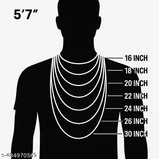 Stainless Steel Necklace Thick Chain Locket Jewellery Ball Chain