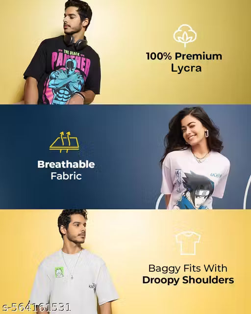 Overlays Stylish Sky Blue Brand Print Printed T-shirt Round Neck Unisex Polyester | Lycra T-shirt for Men