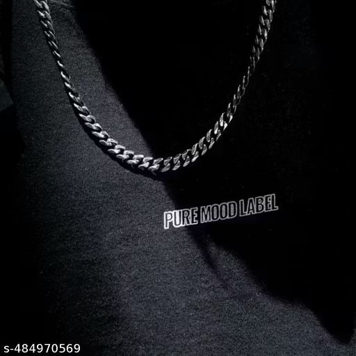 Stainless Steel Necklace Thick Chain Locket Jewellery Ball Chain